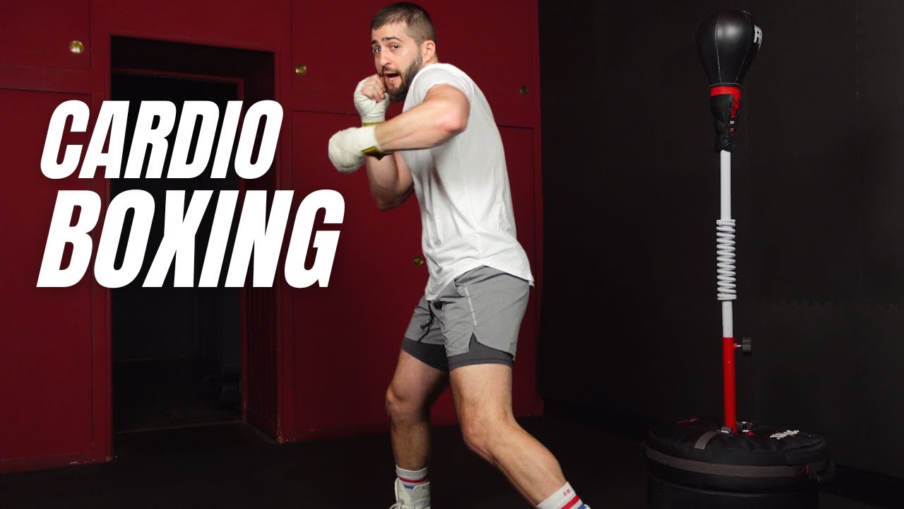 20 min CARDIO BOXING REFLEX BAG WORKOUT 6 YouTube