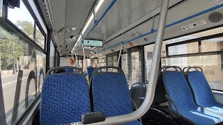 🔵Электробус КАМАЗ-6282! Поездка на электробусе (2021 года выпуска); город Москва; маршрут: т53