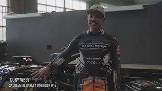 A Day in the Life with Cory West and Patricia Fernandez-West from Team Saddlemen x Harley-Davidson