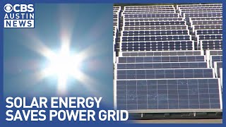 Solar wind power continues to help keep the grid stable