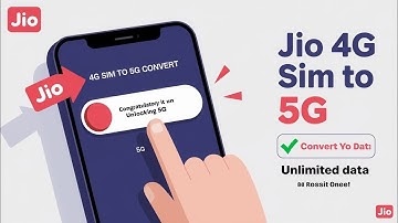 4G Ko 5G Mein Kaise Convert Karein? | Easy Steps to Upgrade to 5G ll 4G को 5G में कैसे बदलें?