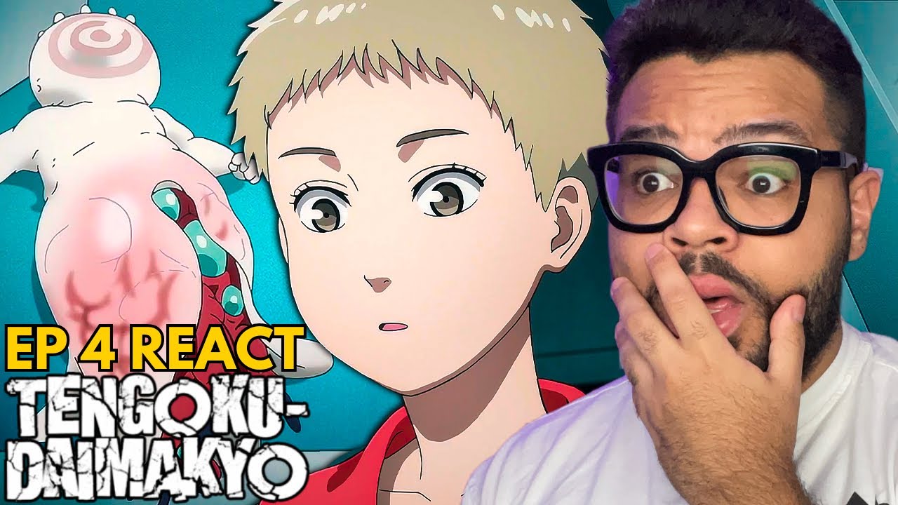 ESSE ANIME TEM MUITO POTENCIAL!, TENGOKU DAIMAKYOU EPISÓDIO 1 REACT