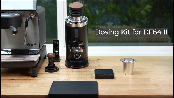 MiiCoffee DF64 II Single Dose Coffee Grinder Black