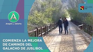 Puesta a punto de los caminos del Galacho de Juslibol