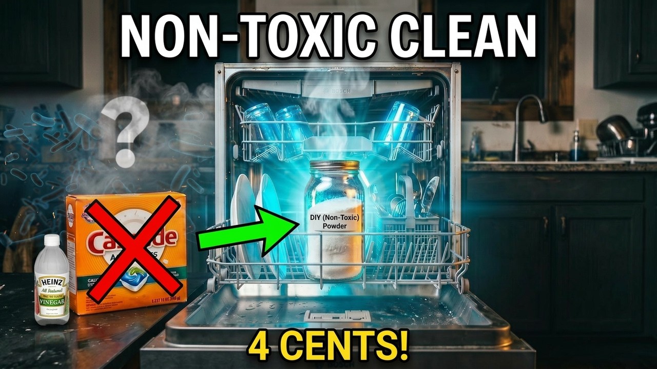 DIY Dishwasher Detergent | Better Cleaning, Zero Toxic Chemicals thumbnail