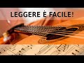 LEGGERE la musica con la CHITARRA metodo SUPER-FACILE!