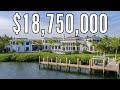 INSIDE an $18,750,000 LUXURIOUS ISLAND ESTATE on Florida&#39;s Treasure Coast!