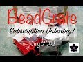 BeadCrate Monthly Beaded Jewelry Subscription | July 2018