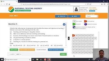 NTA UGC NET Computer Based Test Guidance 2018