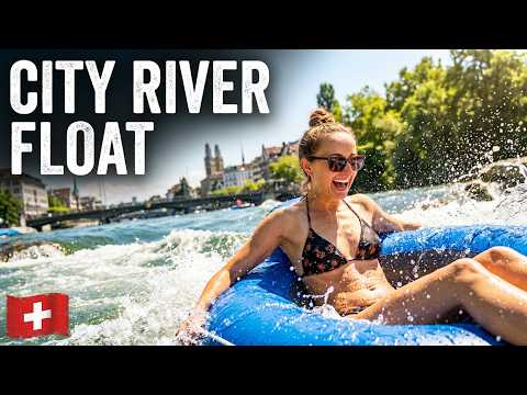 🇨🇭 Limmat Böötle - Floating Down the Limmat River in Zurich