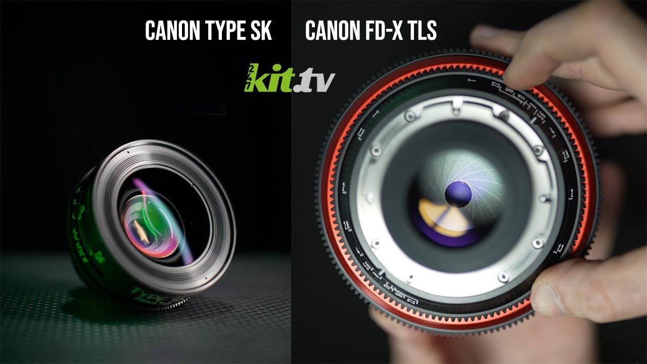 Canon FD-X TLS vs Canon SK LensWorks | 35mm Vintage Cine Lens