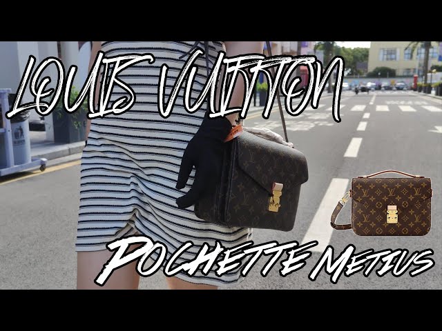 Pochette Metis what's in my bag 2022 LV bag review #whatsinmybag #pochette  #louisvuitton #bagreview 