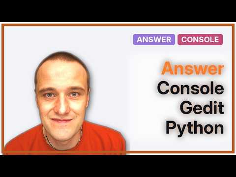 Is there a Python 3 console plugin for gedit?