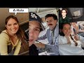 Natalie Meets Lil Huddy || David hanging out with Borat - Vlog Squad IG Stories 52