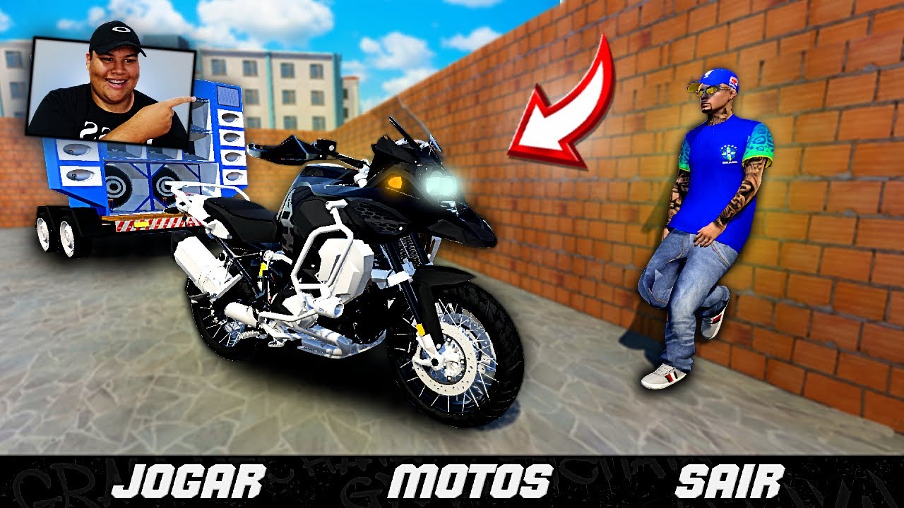 Esse é o melhor jogo dê cria de celular, com várias favelas, motos