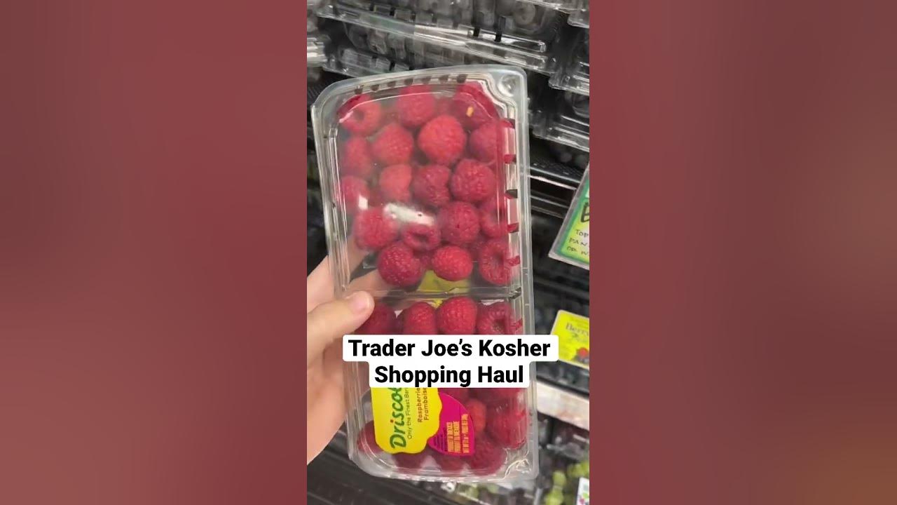Trader Joe’s kosher shopping haul YouTube