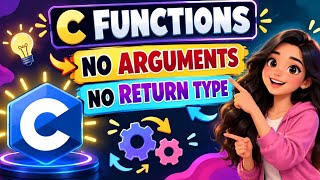 Details C Functions – No Arguments & No Return Type | Easy Explanation for Beginners 🚀 News
