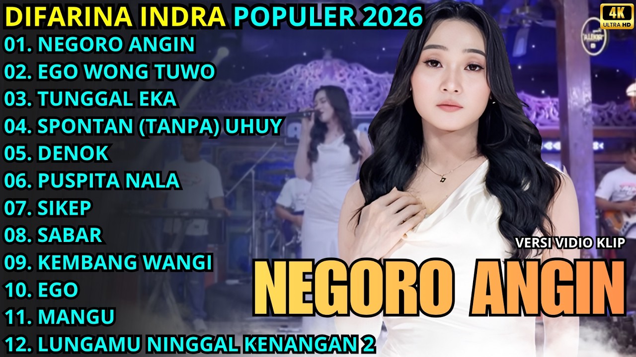 NEGORO ANGIN - EGO WONG TUO - TUNGGAL EKA || DIFARINA INDRA - OM ADELLA TERBARU 2026