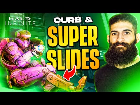 IMPROVE YOUR MOVEMENT WITH THESE SUPER SLIDES | Halo Infinite movement breakdown | How to curb slide