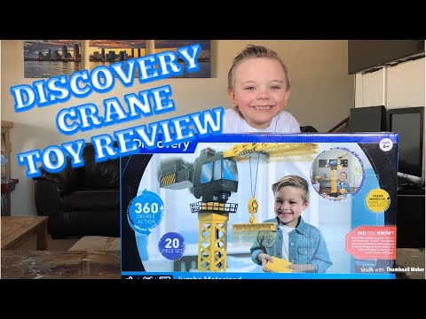 discovery toy crane