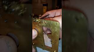 Installing bushings in a clock Part 1 of 3