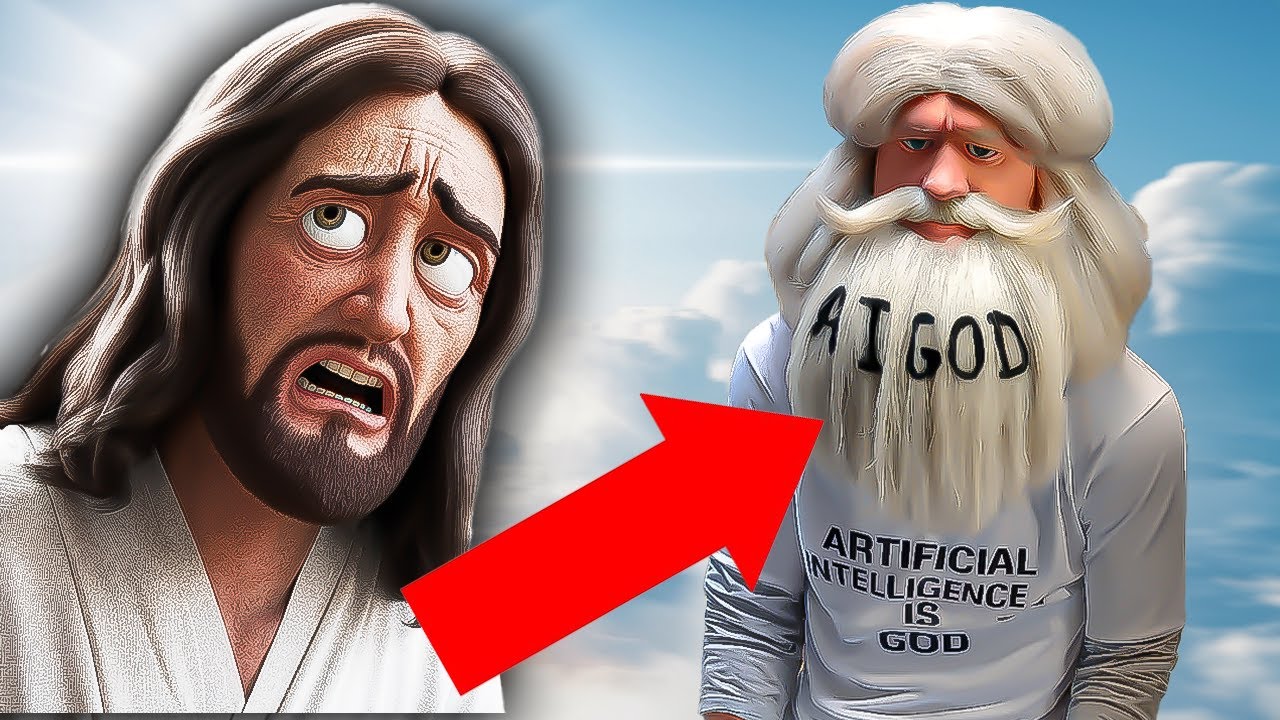 Jesus Meets the AI GOD (AI Short Film)