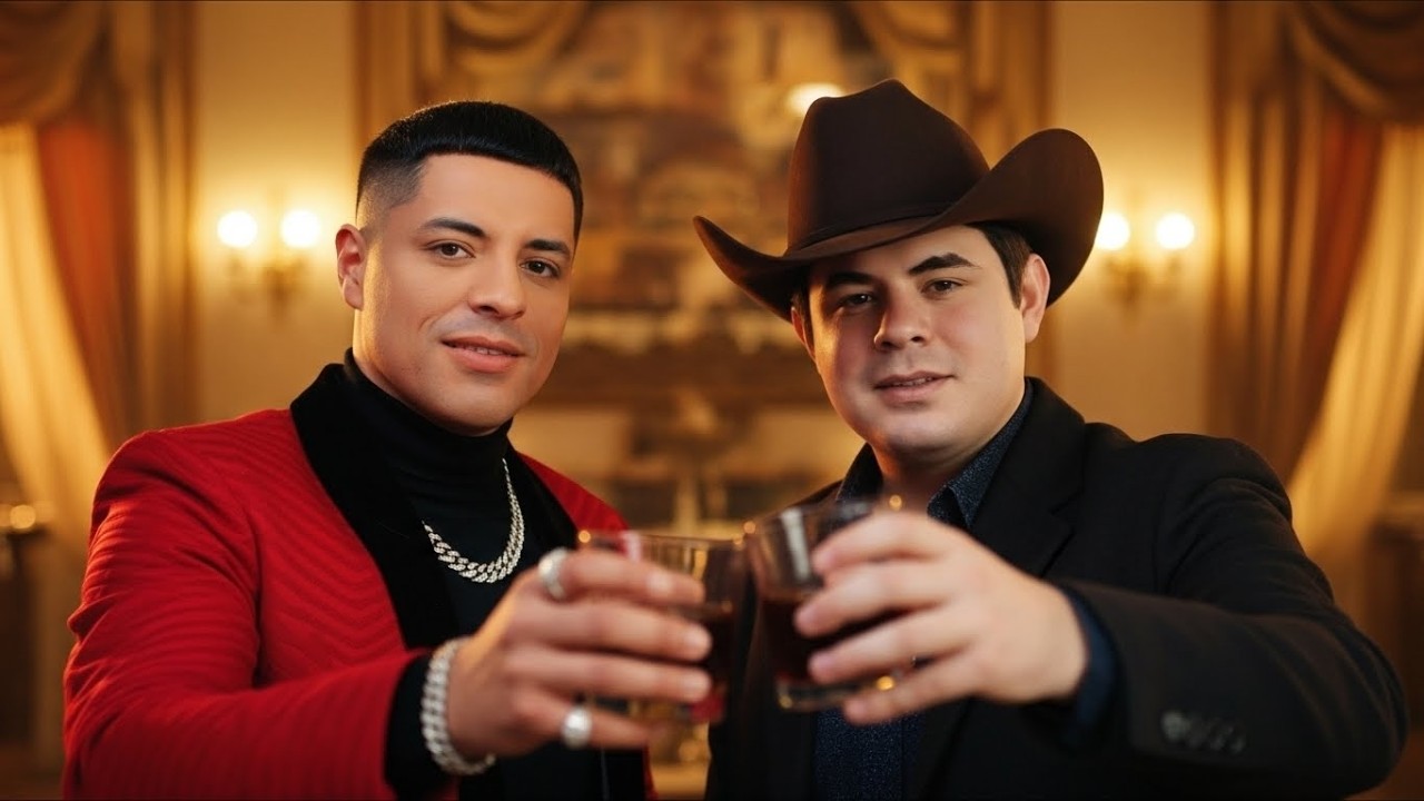 Alfredo Olivas & Grupo Firme – Aquí No Se Vino A Llorar |Que El Dolor Espere Afuera 🍾[Videolyric IA]