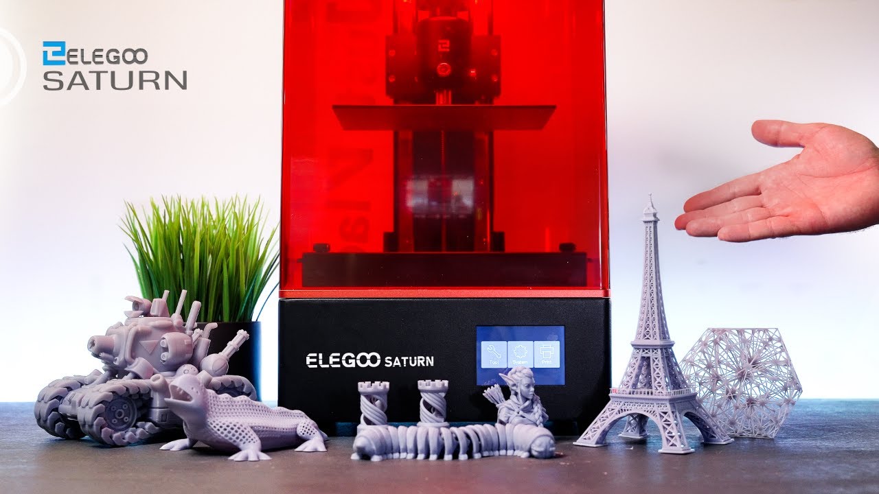 Elegoo Saturn - 4k Mono Resin 3D Printer 