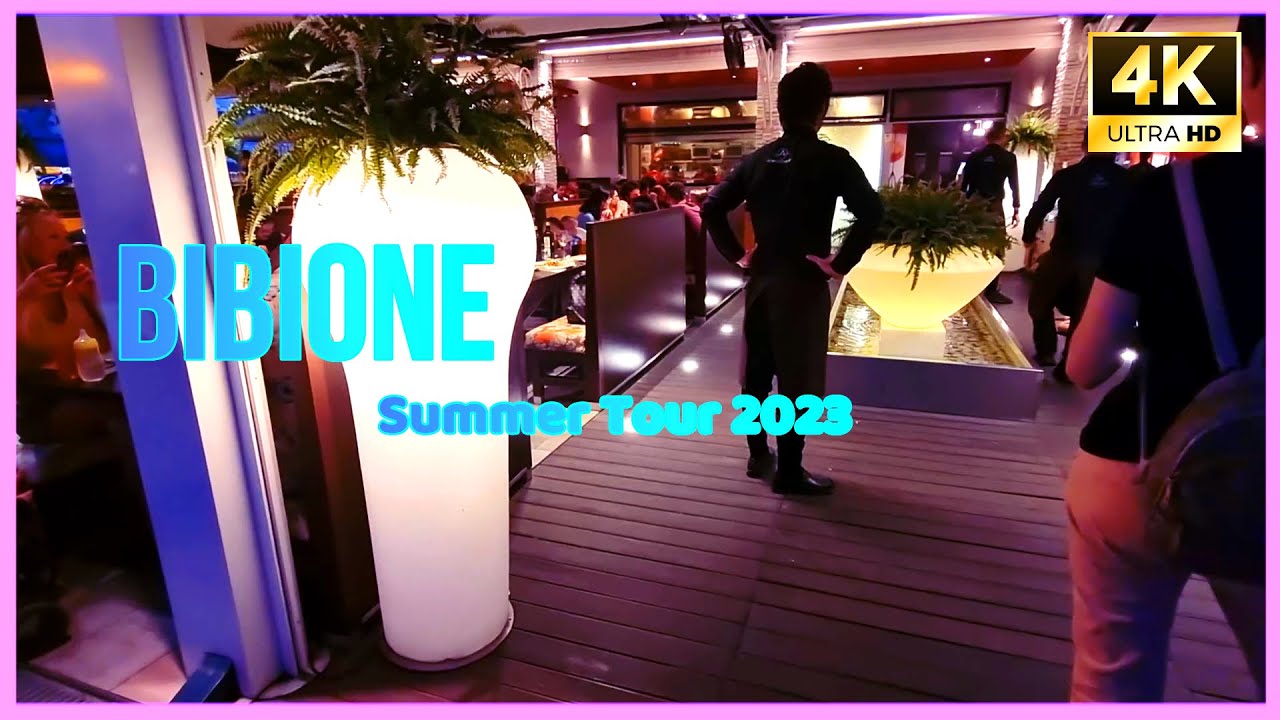 Bibione - Italy 🇮🇹 Night Walking Travel, CITTÀ MERAVIGLIOSA