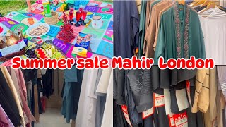 Summer Sale Shopping Vlog UK | 🛍️Bethnal Green Mahir London Burka & Abaya Clearance Sale! 🌸