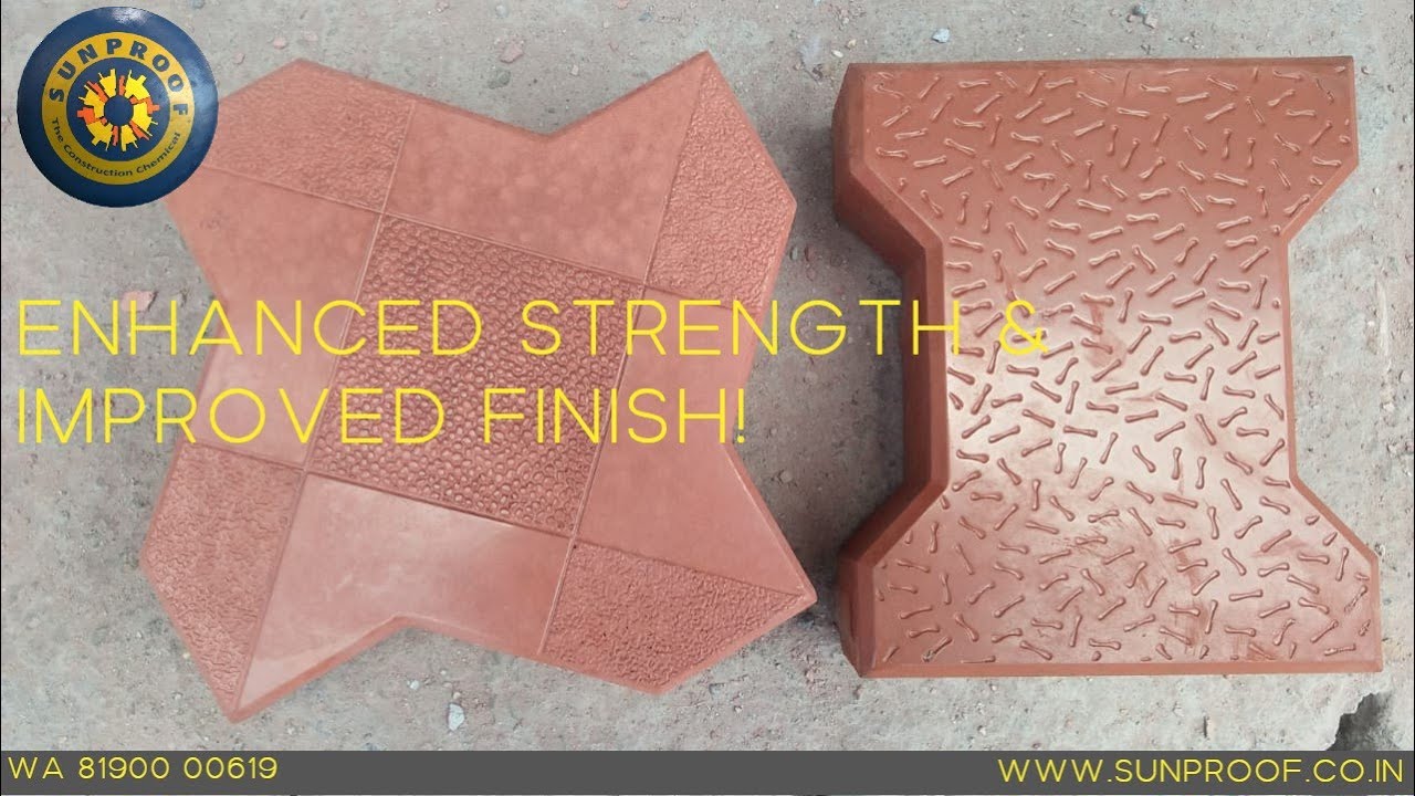 SUNPROOF - HIGH STRENGTH ADMIXTURE FOR PAVERS