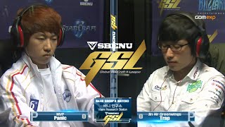 Panic vs Trap PvP Code A Group B Match 3 Part1, 2015 SBENU GSL Season 2   StarCraft 2 screenshot 4