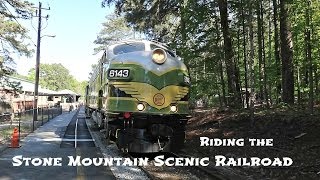 Riding the Stone Mountain Scenic Railroad