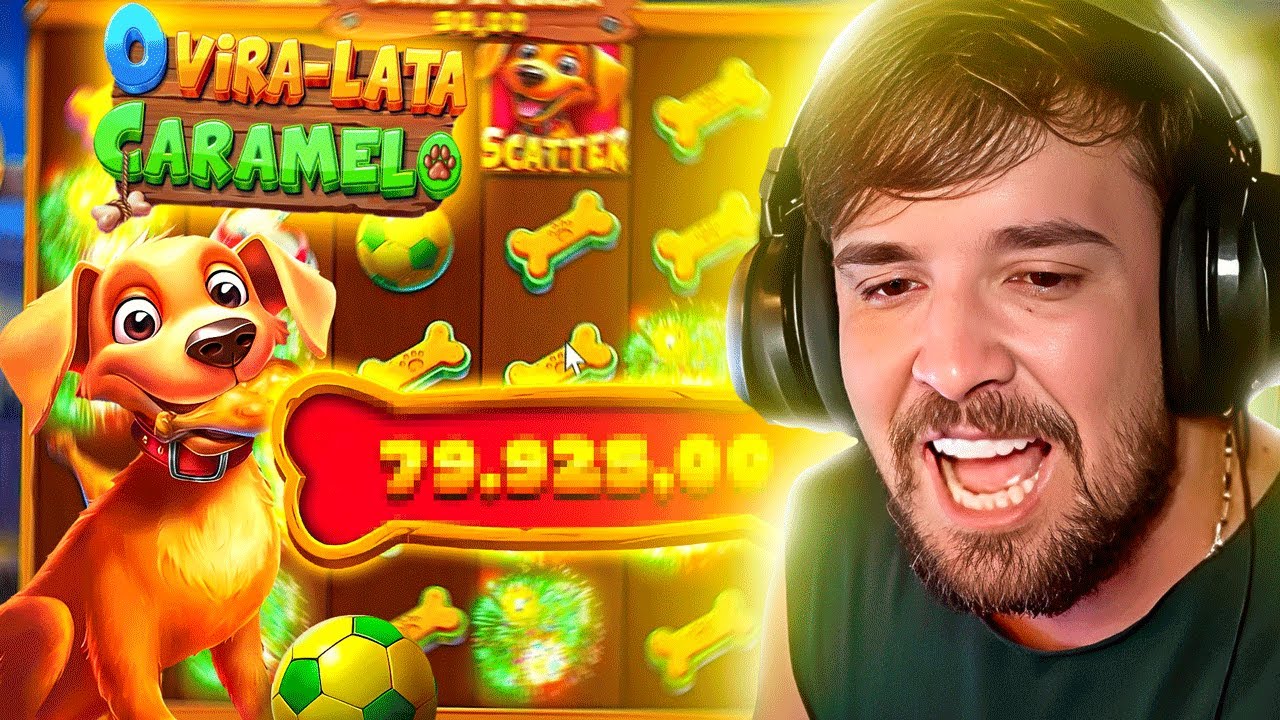 O MELHOR JOGO DO MOMENTO!!! CACHORRO CARAMELO TÁ BRUTO! +70K