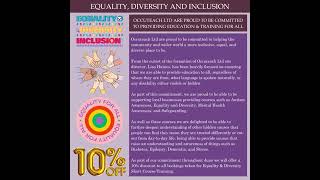 Equality Diversity and Inclusion Update