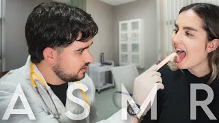 ASMR HACIENDOLE TEST DE NERVIOS CRANEALES A ​⁠@AleASMR  El Santi ASMR (asmr español)