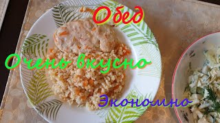 Домашние котлеты с булгуром