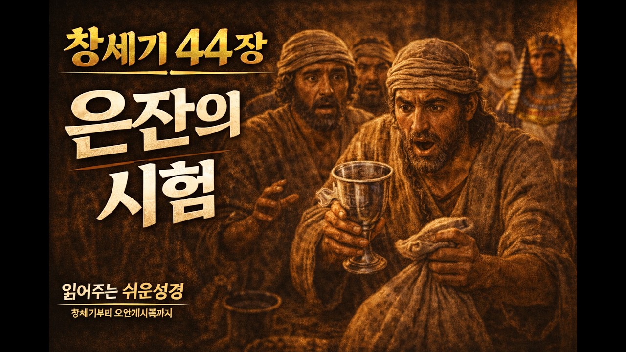 창세기 44장 성경읽기 | 베냐민의 시험 | 쉬운성경 낭독
