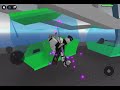 Playing natural disaster survival in Roblox with a person who wanted to be in a vid and my friend