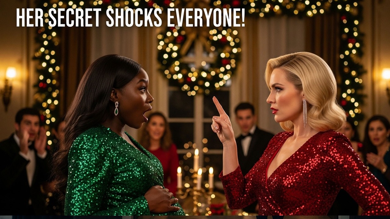 Pregnant Wife’s Secret Exposed at Christmas Party!