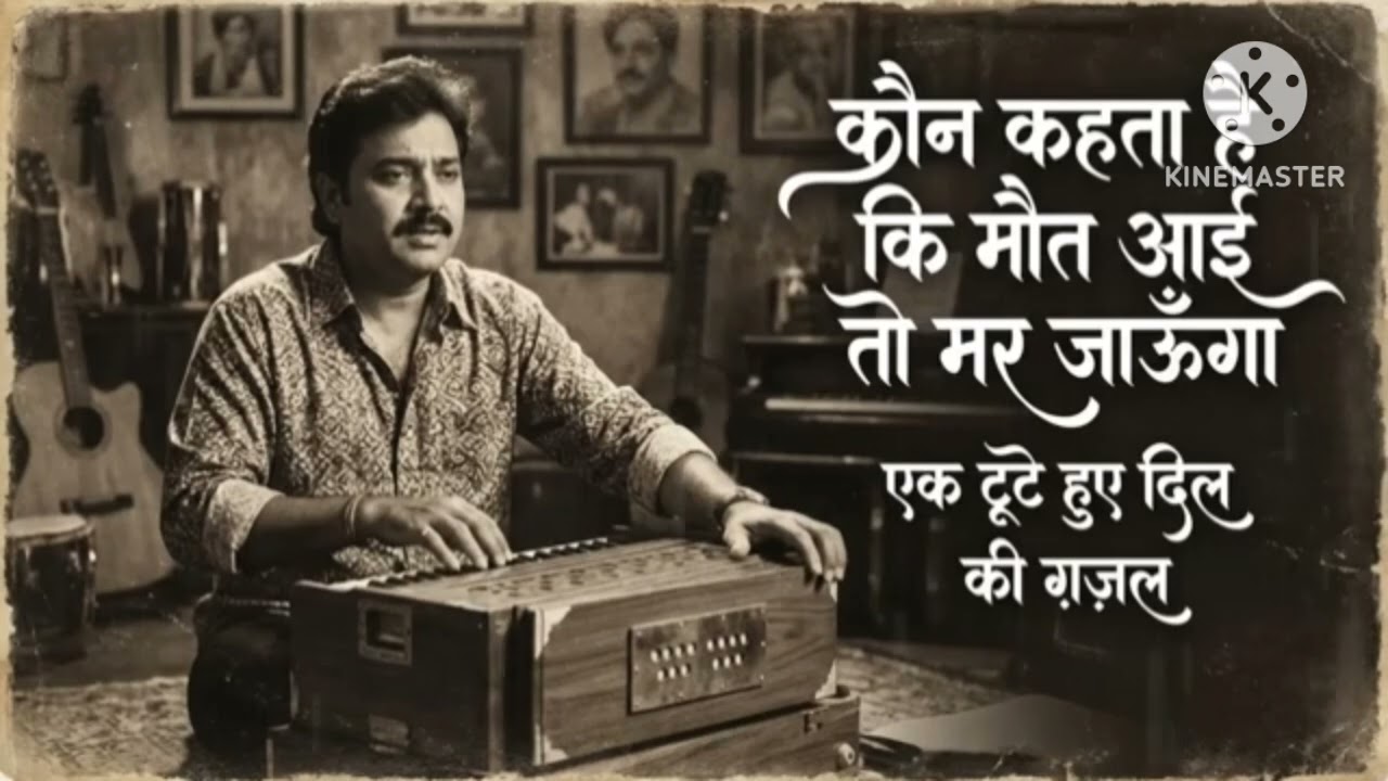    कौन कहता है कि मौत आई तो मर जाऊंगा Koun kehta hai k mout Aayeto mar jauga एक टूटे हुए दिल कि गजल 
