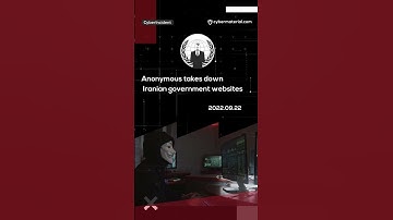 Cyber Incident: Anonymous takes down Iranian government websites