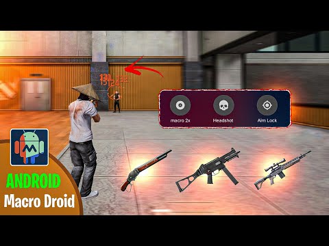 Free Fire Android Macro Tutorial | Macro Droid Setting Toturial | Free Fire Headshot Setting