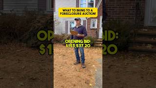 How to Prepare For a Foreclosure Auction!