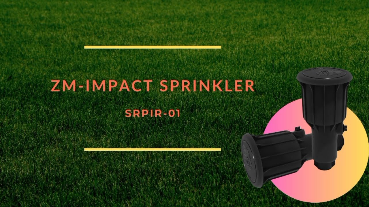 Best Lawn Watering Solution | Pop up Impact Sprinkler 💦