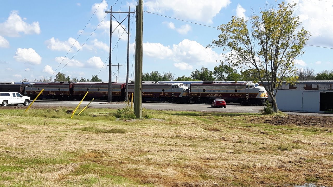 Canadian Pacific 150 train in Smiths Falls Ontario!!