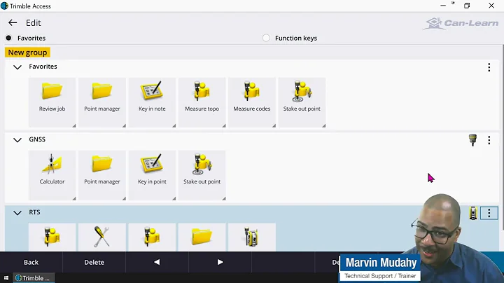 Can-Learn: Trimble Access Shortcuts with Marvin Mu...