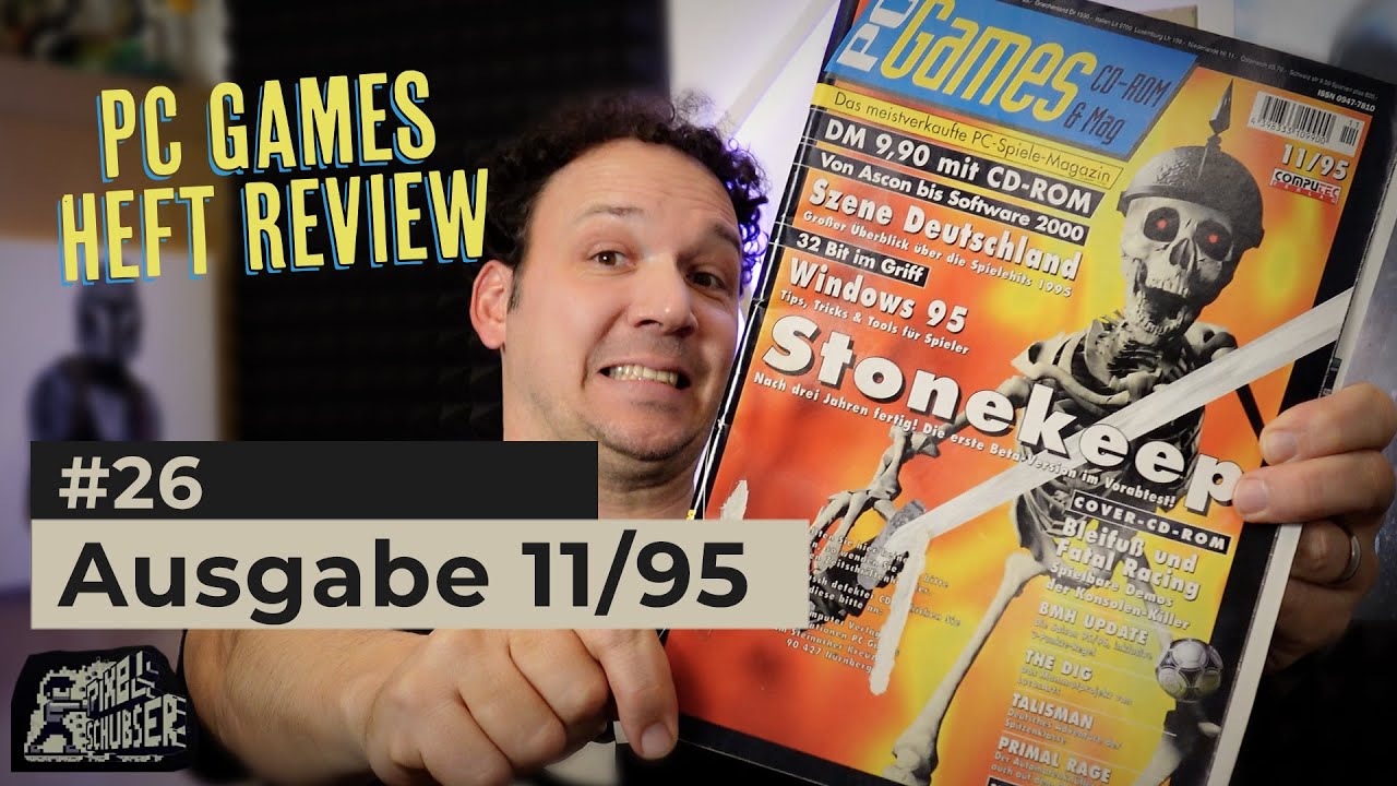 PC Games 11/1995 – Stonekeep, Magic Carpet 2, Phantasmagoria uvm. im Retro-Rückblick