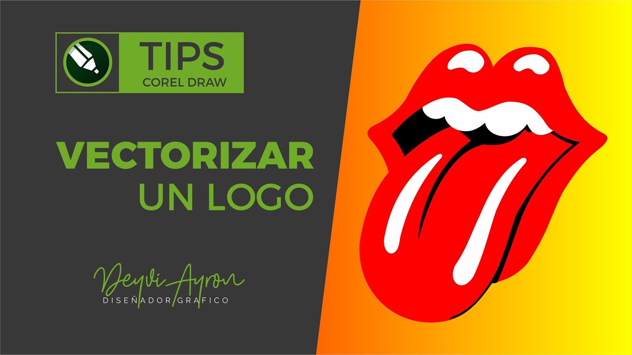 VECTORIZAR UN LOGO en CorelDRAW  🦄Herramienta Bezier y Forma🚀+Link de descarga