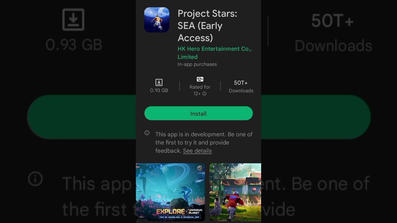 New Survival game | project stars sea | new high graphics games for android mobile